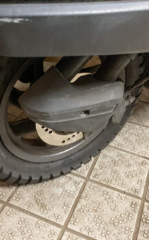 【バイク】HONDA　FUSION　タイヤをオフロードに変えてみた