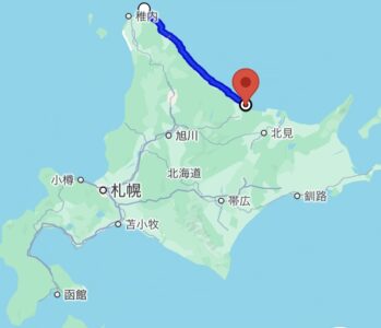 【アウトドアツーリング】名古屋から北海道 12日間 ④日目 廃列車に宿泊する