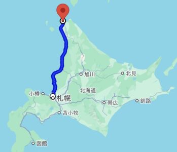 【キャンプツーリング】名古屋から北海道 12日間 ③日目 オロロンラインで日本最北端へ