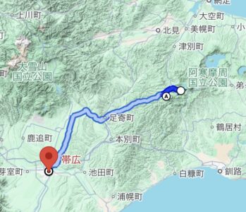 【アウトドアツーリング】名古屋から北海道 12日間 ⑧日目 雌阿寒岳登山して帯広市まで