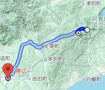 【アウトドアツーリング】名古屋から北海道 12日間 ⑧日目 雌阿寒岳登山して帯広市まで