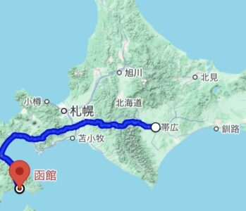 【アウトドアツーリング】名古屋から北海道 12日間 ⑨日目 帯広から函館まで 北海道最終日