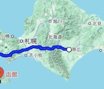 【アウトドアツーリング】名古屋から北海道 12日間 ⑨日目 帯広市から函館市まで