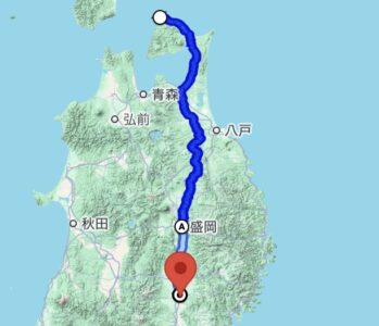 【アウトドアツーリング】名古屋から北海道 12日間 ⑩日目 本州上陸 大間から奥州まで