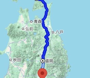 【アウトドアツーリング】名古屋から北海道 12日間 ⑩日目 函館フェリー 大間から奥州まで